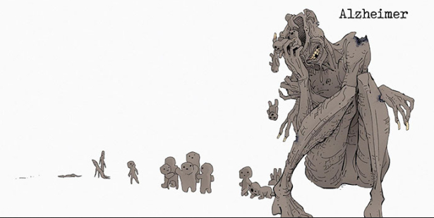 Malattie mentali come mostri, le illustrazioni di Sillvi per comprendere i disturbi più comuni 9