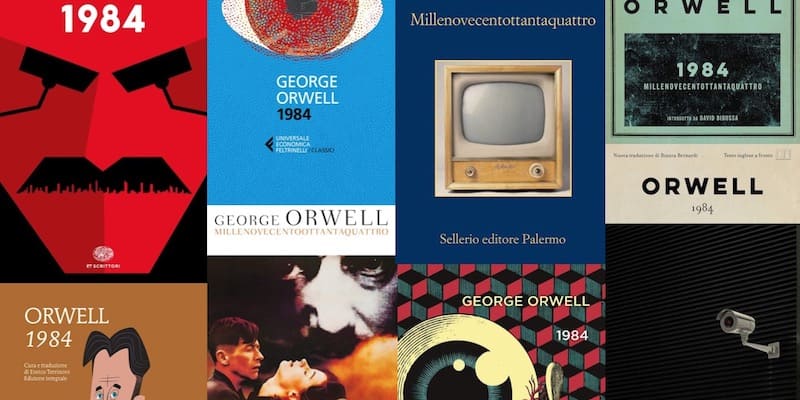 71 anni dalla morte dello scrittore visionario George Orwell, via libera alle pubblicazioni 4 1984, George Orwell: nuove e vecchie copertine