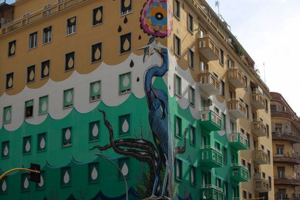 Un murale mangia lo smog di Roma come fosse un boschetto vero 11