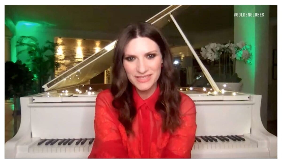 Laura Pausini vince il Golden Globe 2021 per la miglior canzone originale 15
