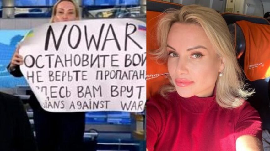 Chi è Marina Ovsyannikova, la giornalista che ha protestato in diretta: "Portata in un luogo sconosciuto" 2 Chi è Marina Ovsyannikova, la giornalista che ha protestato in diretta: "Portata in un luogo sconosciuto" 1