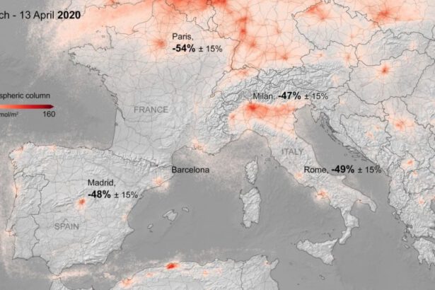 Coronavirus, l’inquinamento scende del 50% in Europa 16
