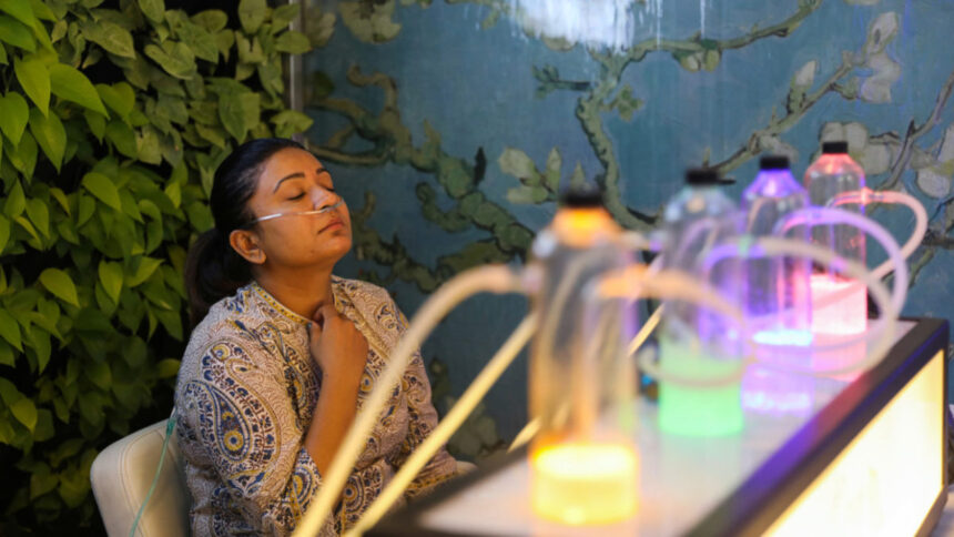 Oxygen bar, a Nuova Delhi l'aria pulita si paga 1