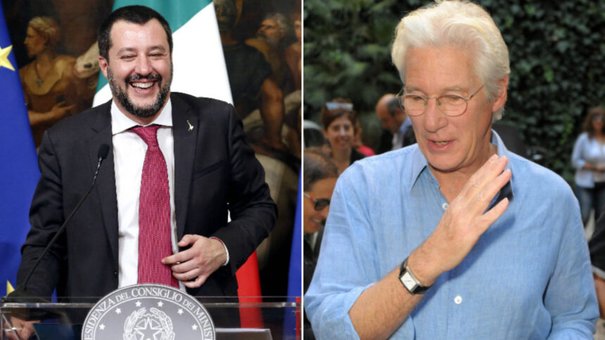 Richard Gere contro Matteo Salvini: “È un Baby Trump, stessa ignoranza e cattiva politica, ma vorrei incontrarlo” 1
