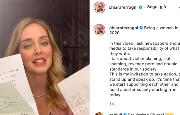 Chiara Ferragni: “Viviamo in una società maschilista e patriarcale. È il momento di cambiare le cose” 13