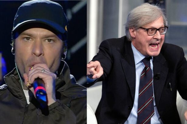 Sgarbi attacca Fedez e pubblica stralci di sue canzoni con contenuti omofobi 15