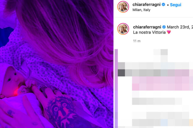 “23 Marzo 2021. La nostra Vittoria”: è nata la figlia di Chiara Ferragni e Fedez 7