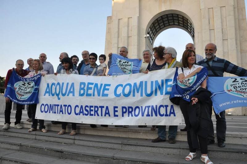 "L'acqua è bene comune": dopo 10 anni finalmente riconosciuto l'esito del referendum 4 acqua pubblica referendum 2011