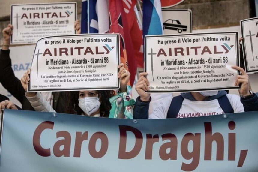 Crack Air Italy, in arrivo i primi licenziamenti: lettere per 1322 dipendenti 2 Crack Air Italy, in arrivo i primi licenziamenti: lettere per 1322 dipendenti 1