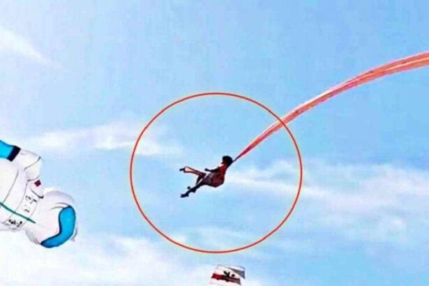 Taiwan, bambina di 3 anni rimane impigliata nella coda di un aquilone e vola via 7