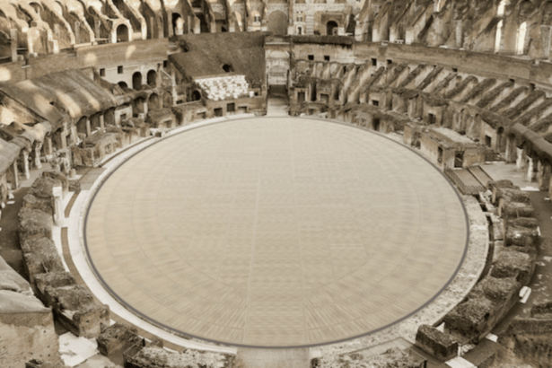 Il Colosseo del futuro tra high tech e green: "Una struttura estremamente leggera e reversibile" 17
