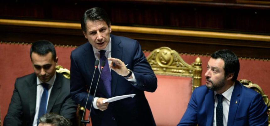 Il Premier Conte parla al Senato: "Caro Matteo, mi preoccupa la tua concezione di governo" 1