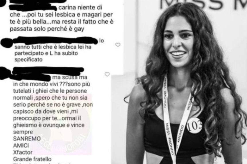 Erika Mattina, finalista a Miss Mondo Italia insultata: "Sei lì solo perché sei lesbica" 1