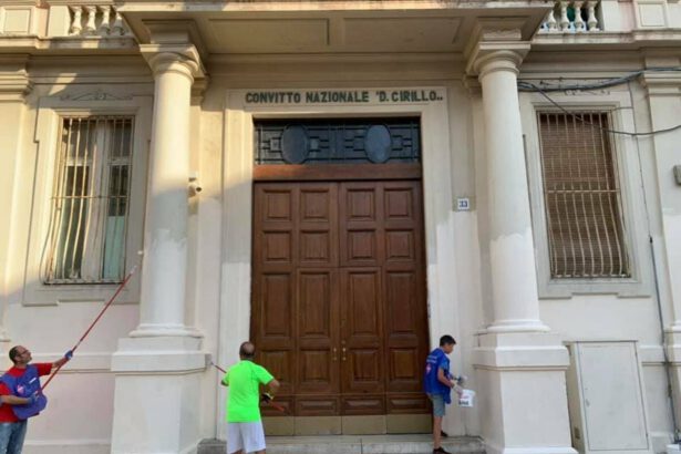 Bari, a 11 anni si offre volontario per ripulire la scuola dai graffiti 17