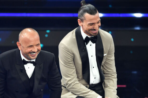 Sanremo, Ibrahimović arriva al Festival in autostop. "Mihajlović? Tutto è iniziato da una testata" 5
