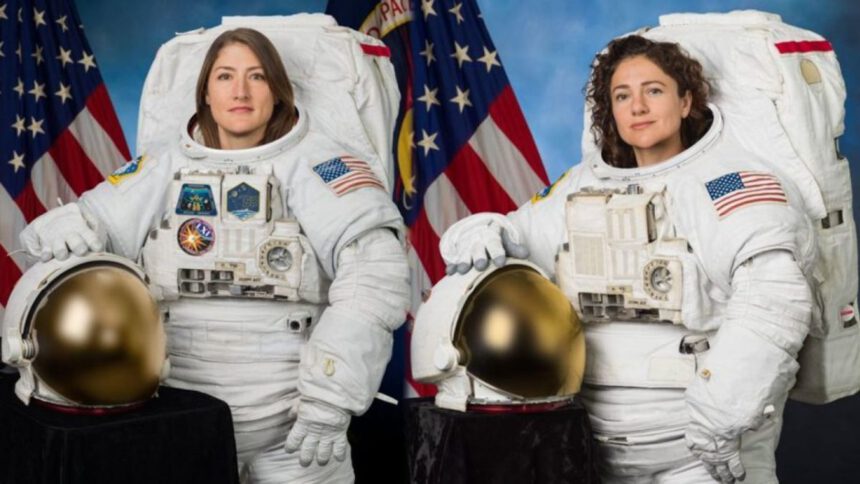 Le donne conquistano lo spazio: prima passeggiata in orbita per due astronaute NASA 1