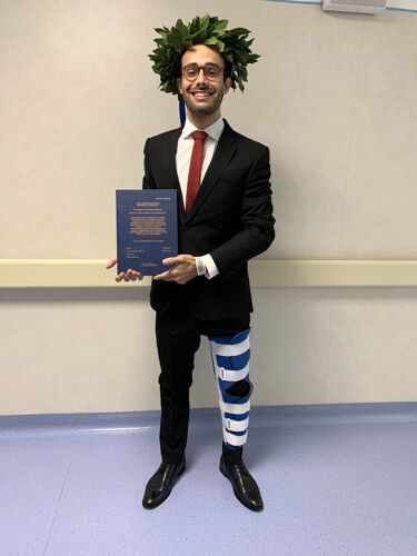 Lorenzo, operato di tumore, si laurea in ospedale: "Insolito, ma emoziote" 4