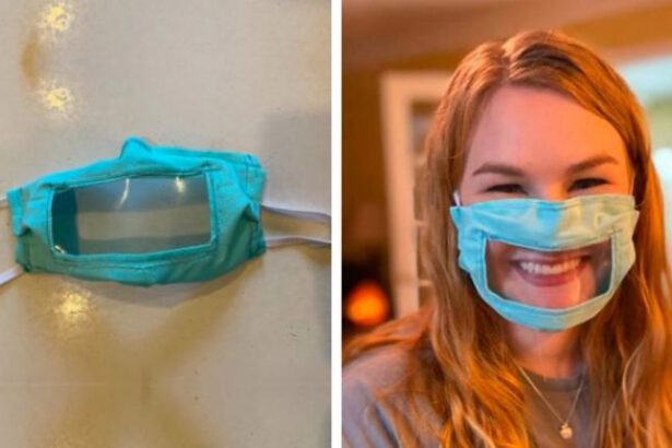 Coronavirus, studentessa cuce mascherine gratis trasparenti per i sordi 16