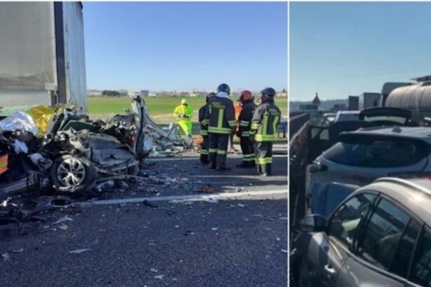 Maxi tamponamento sull'A26: 2 morti, decine di feriti e 40 mezzi coinvolti 7