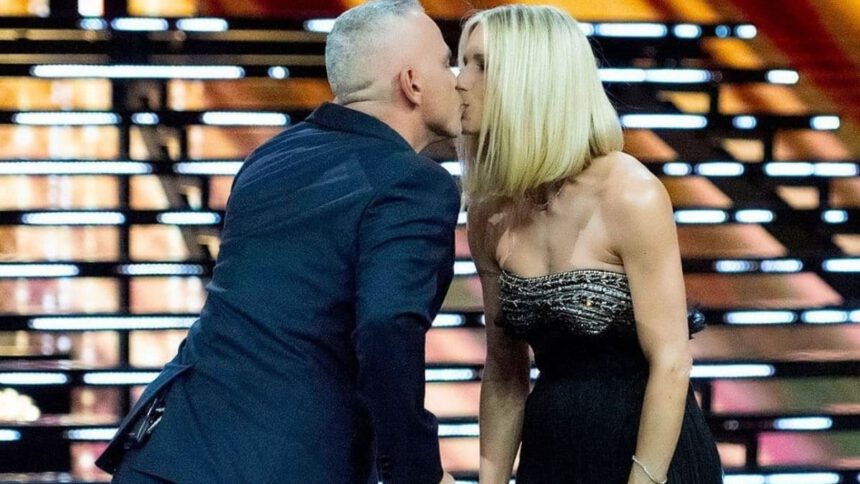 Michelle Hunziker, il bacio con Eros Ramazzotti e la libertà di cantare “Più bella cosa” 9