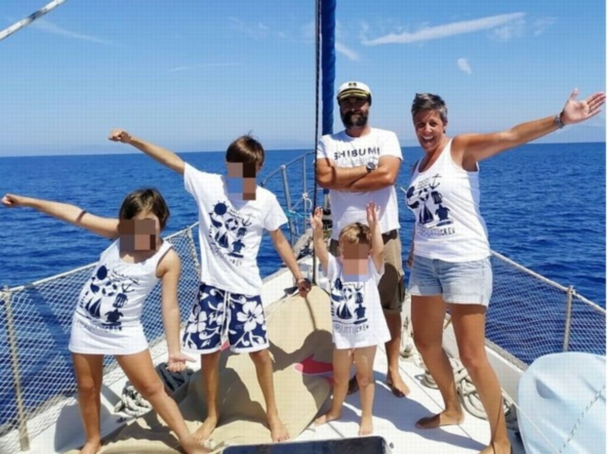 Vendono casa per vivere in barca a vela. La famiglia Barberis realizza un sogno 19