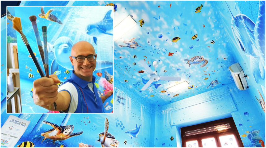 Silvio Irilli: “Con i colori, le emozioni e la fantasia, riporto l'umanità negli ospedali” 2 Silvio Irilli: “Con i colori, le emozioni e la fantasia, riporto l'umanità negli ospedali” 1