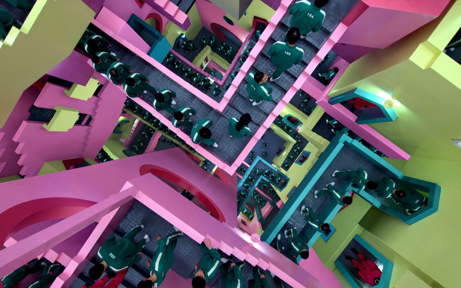 Effetto Squid Game: come ha fatto la serie sudcoreana a stregare il mondo intero? 3 L'estetica di Squid Game