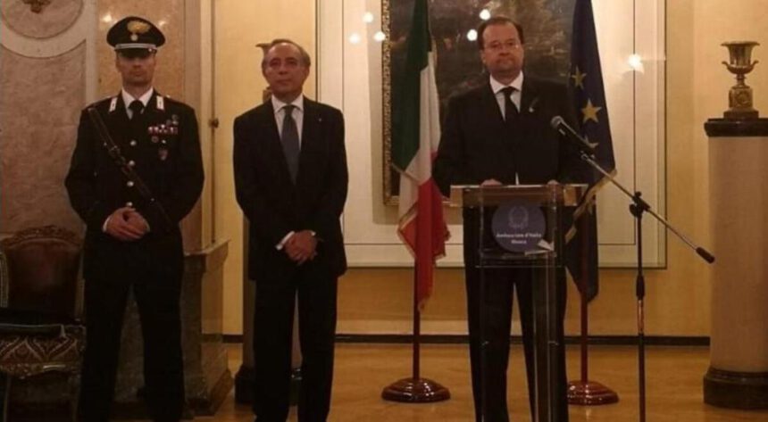 Il diplomatico russo che ieri ha minacciato Guerini e l'Italia fu premiato dal Governo Conte 1