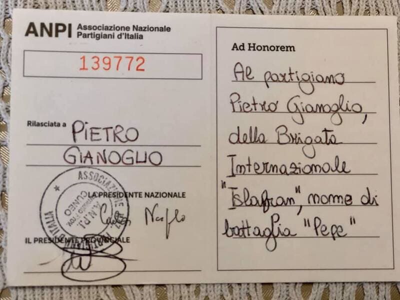 Addio al Partigiano Peppe, ultimo reduce di Fossano 4 partigiano Peppe