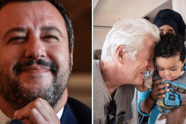Richard Gere contro Salvini, la risposta del Ministro: “Portali a Hollywood col tuo aereo privato” 14