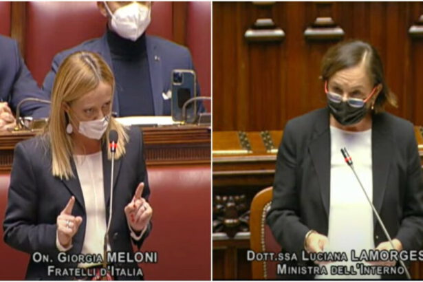 Question time, Lamorgese: "Rischioso bloccare Castellino". Meloni: "Sapevate tutto e lo avete permesso" 19