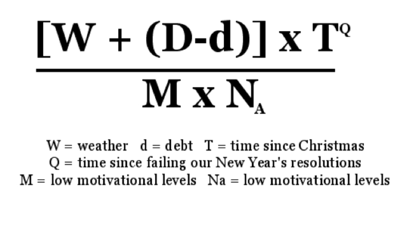 Blue Monday, il giorno più triste dell'anno nell'era della pandemia 4 Blue Monday formula.