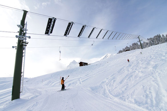 skilift energia solare