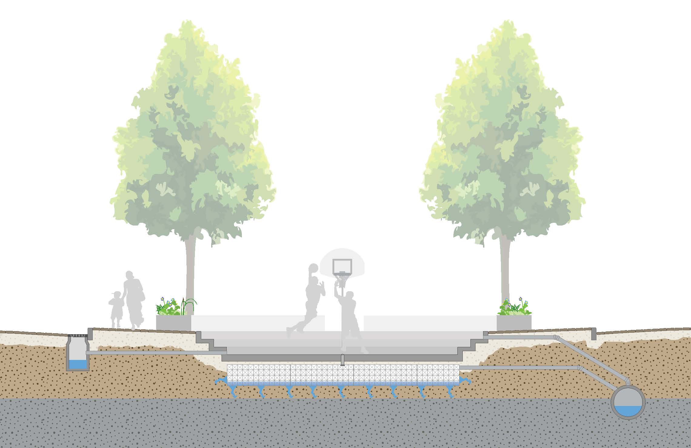 Water square, la soluzione agli allagamenti in città 5