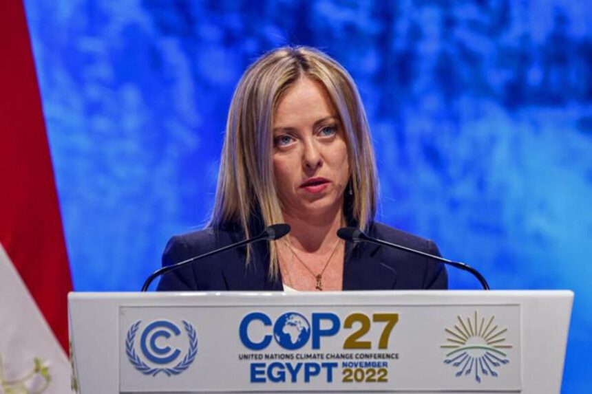 Cop27, il debutto internazionale di Meloni: "Sforzi più profondi e rapidi" 1