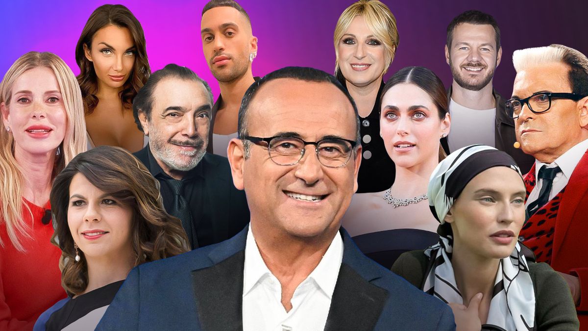 Festival di Sanremo 2025, la reazione dei co-conduttori annunciati da Carlo Conti 15