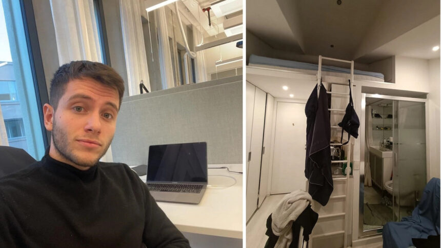 Alessandro e la casa da 9 mq a 650 euro al mese: "Il proprietario ha ripreso le chiavi dopo il video" 1