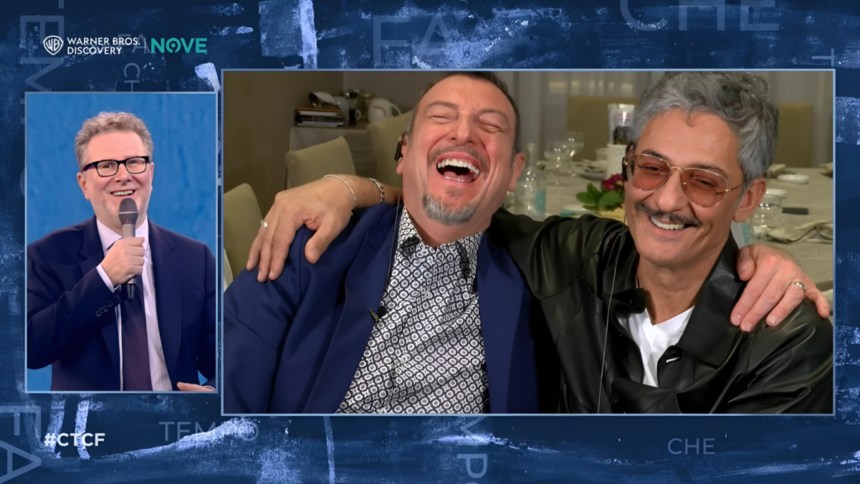 Fiorello e Amadeus ospiti da Fazio: la pace televisiva è fatta? 1