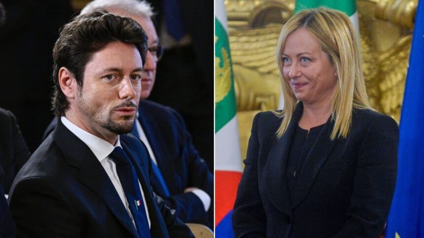 Giambruno: “I vantaggi di essere il compagno di Giorgia Meloni? Il decreto lavoro c'è chi me lo spiega” 2 Giambruno: “I vantaggi di essere il compagno di Giorgia Meloni? Il decreto lavoro c'è chi me lo spiega” 1