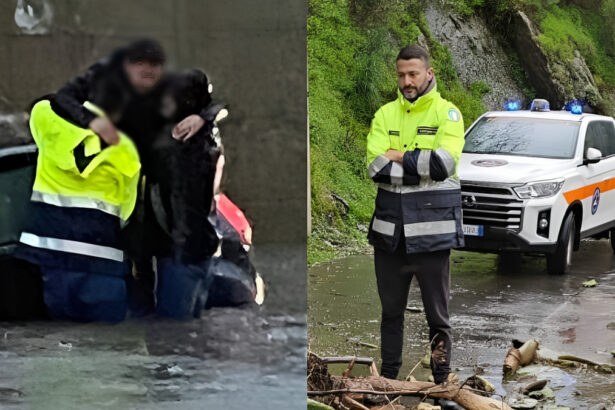 Sindaco salva un uomo intrappolato in auto: "Era mio dovere" 11