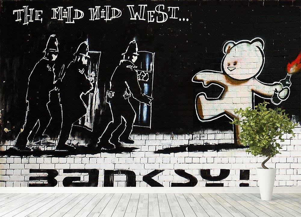 All'asta 150 opere di Banksy: in vendita la stampa di prova di Girl with Balloon 3 banksy, mild mild west