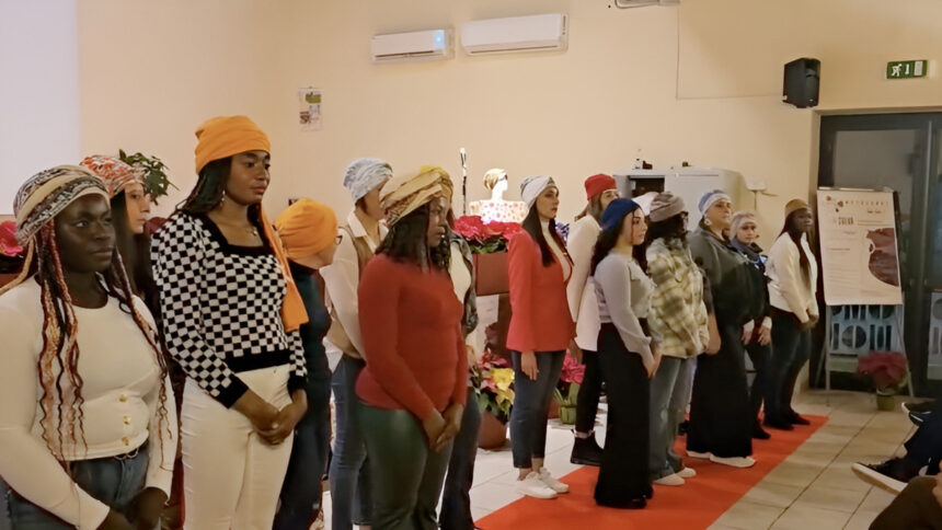 A Napoli le donne migranti realizzano copricapi per le pazienti oncologiche 1