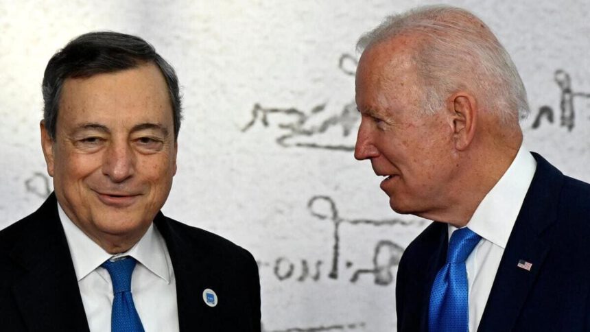 Draghi a Biden: “Putin non ci ha diviso. Siamo uniti nell'aiutare l'Ucraina” 1