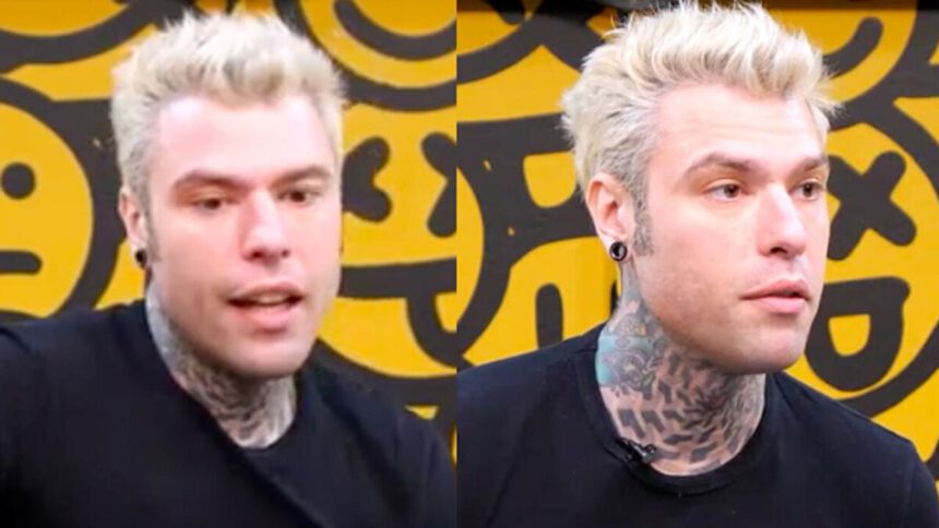 Fedez balbetta di nuovo rispondendo a Lucarelli: “È un problema che ho da un po’” 1