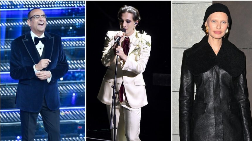 Sanremo, seconda serata: sul palco Bianca Balti, Damiano David e metà cantanti 1