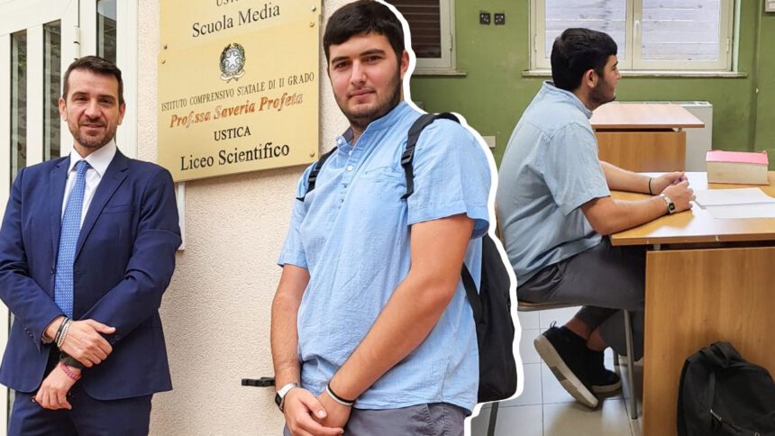 Gaetano Caminita è l'unico maturando di Ustica: "Vivrò qui, non lascerò mai la mia isola" 1