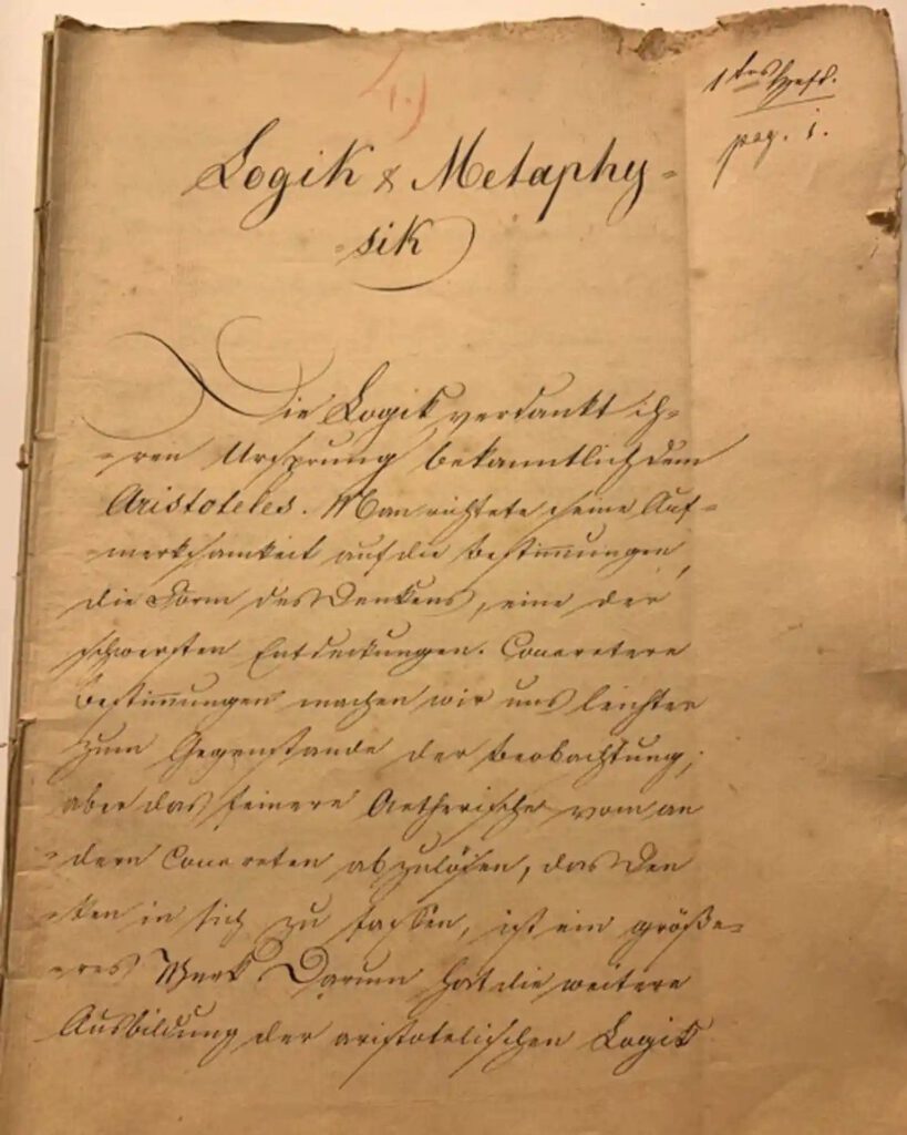 Ritrovate oltre 4mila pagine su lezioni di Hegel: "È la scoperta del secolo" 4 Ritrovate oltre 4mila pagine su lezioni di Hegel: "È la scoperta del secolo" 3