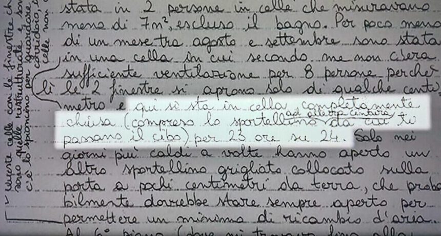 Il memoriale autografo di Ilaria Salis, le condizioni e la richiesta dei domiciliari 1