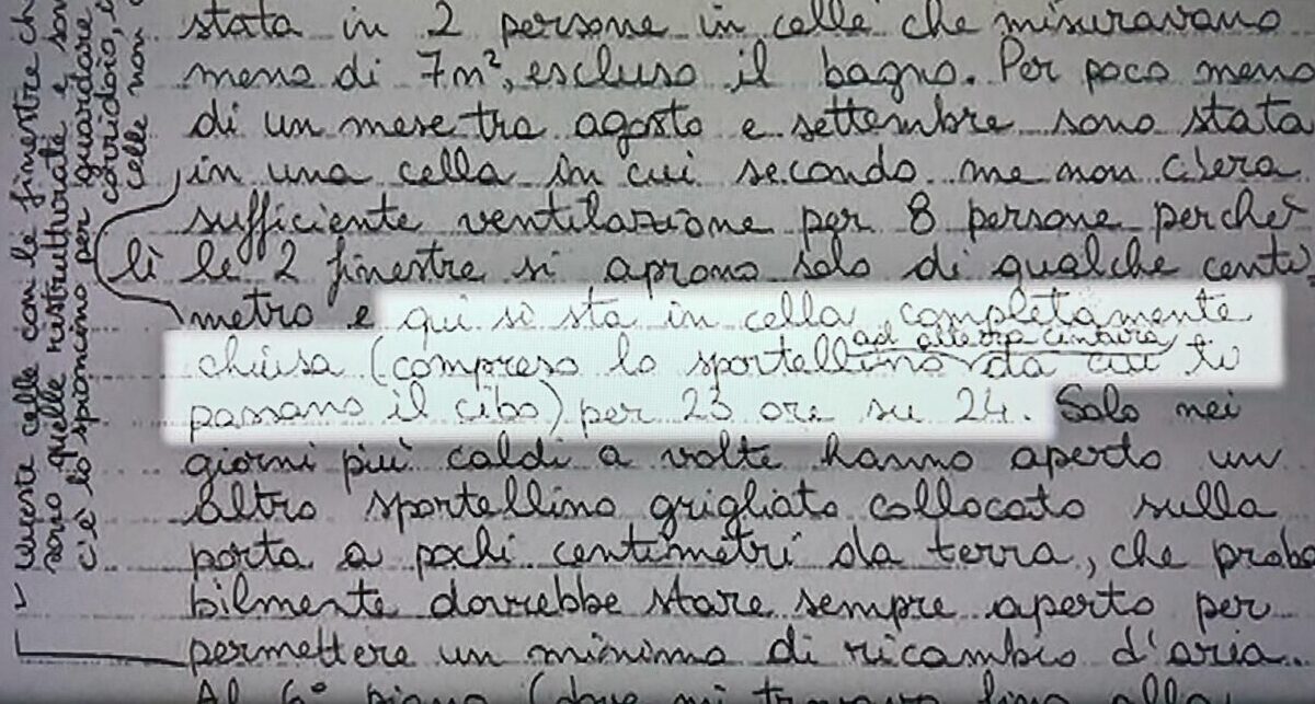 Il memoriale autografo di Ilaria Salis, le condizioni e la richiesta dei domiciliari 15