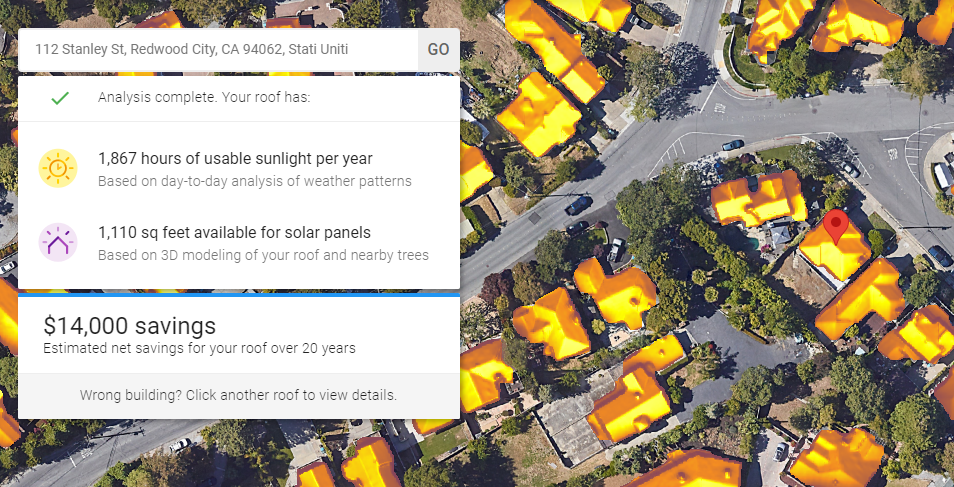 Catasto solare, scopri quanta energia può produrre il tuo tetto con un semplice click 4